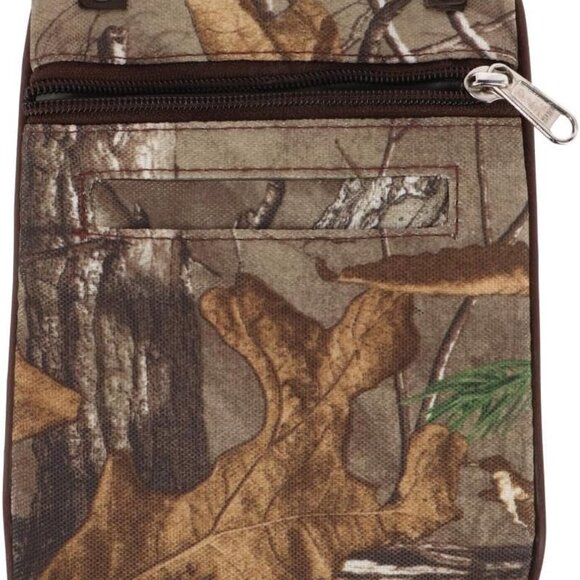 Lightweight Men's Realtree Camo Crossbody Bag for Outdoor Adventures - Picture 2 of 6